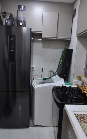 Apartamento para alugar com 34m², 2 quartos e sem vagaCozinha e área de serviço