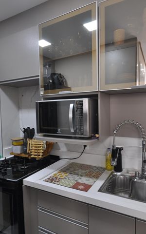 Apartamento para alugar com 34m², 2 quartos e sem vagaCozinha 