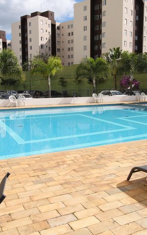 Apartamento para alugar com 63m², 3 quartos e 2 vagasÁrea comum - Piscina