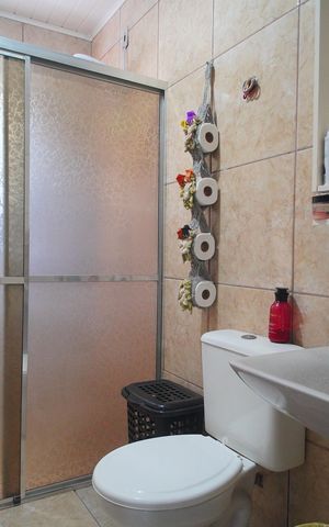 Casa à venda com 70m², 1 quarto e 1 vagaBanheiro