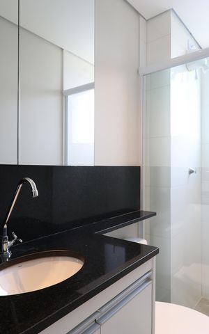 Apartamento para alugar com 43m², 2 quartos e sem vagaBanheiro 