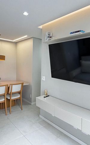 Apartamento à venda com 50m², 2 quartos e 1 vaga Apartamento à venda com 50m², 2 quartos e 1 vagaSala