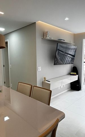 Apartamento à venda com 50m², 2 quartos e 1 vaga Apartamento à venda com 50m², 2 quartos e 1 vagaSala