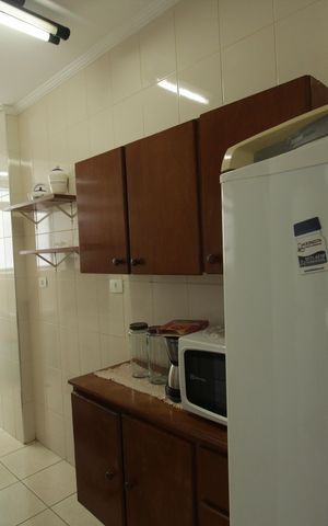 Studio para alugar com 47m², 1 quarto e 1 vagaCozinha e Área de Serviço