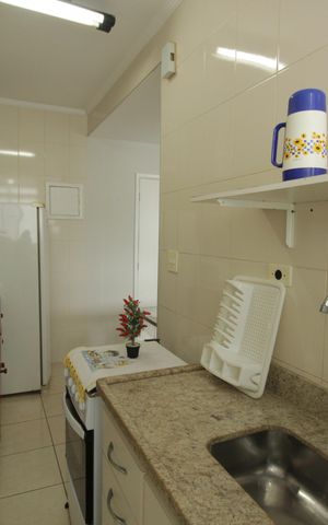 Studio para alugar com 47m², 1 quarto e 1 vagaCozinha e Área de Serviço