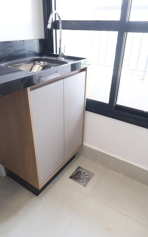 Apartamento para alugar com 86m², 2 quartos e 2 vagasCozinha e Área de Serviço