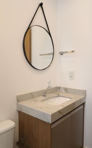 Apartamento para alugar com 86m², 2 quartos e 2 vagasBanheiro do Quarto 1