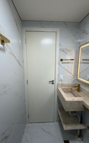 Apartamento para alugar com 45m², 2 quartos e sem vagaBanheiro Social