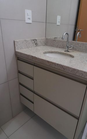 Apartamento para alugar com 64m², 2 quartos e 2 vagasBanheiro Social