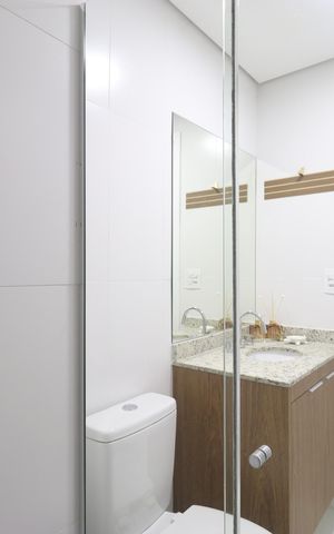 Studio à venda com 28m², 1 quarto e sem vagaBanheiro 