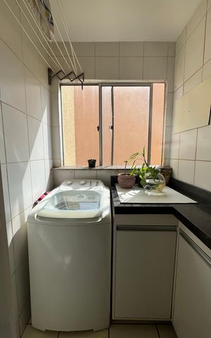 Apartamento à venda com 52m², 2 quartos e 1 vaga Apartamento à venda com 52m², 2 quartos e 1 vagaÁrea de serviço