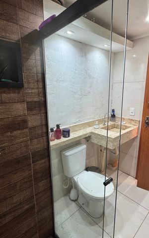 Apartamento à venda com 52m², 2 quartos e 1 vaga Apartamento à venda com 52m², 2 quartos e 1 vagaBanheiro