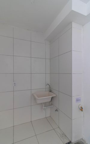 Apartamento para alugar com 37m², 2 quartos e sem vaga Apartamento para alugar com 37m², 2 quartos e sem vagaArea de Serviço
