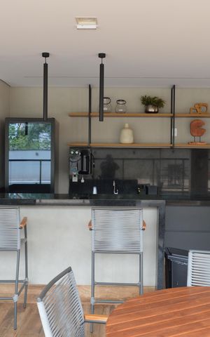 Apartamento para alugar com 133m², 3 quartos e 2 vagasÁrea comum - Churrasqueira