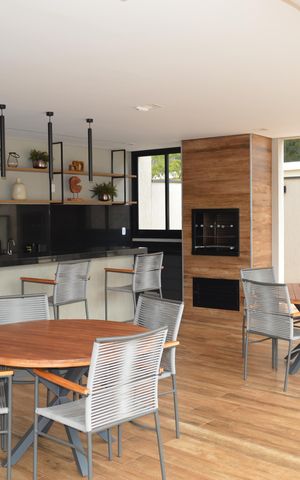 Apartamento para alugar com 144m², 3 quartos e 2 vagasÁrea comum - Churrasqueira