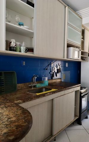 Casa para alugar com 90m², 2 quartos e 1 vagaCozinha 