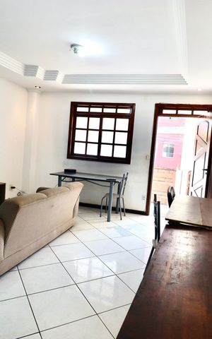 Casa para alugar com 90m², 2 quartos e 1 vagaSala 