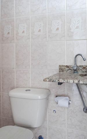 Apartamento para alugar com 139m², 2 quartos e 3 vagasCobertura - Banheiro social 2
