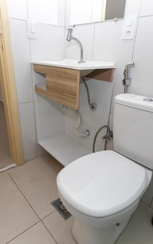 Studio para alugar com 32m², 1 quarto e 1 vagaBANHEIRO