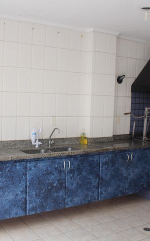 Apartamento para alugar com 94m², 3 quartos e 2 vagasÁrea comum - Churrasqueira
