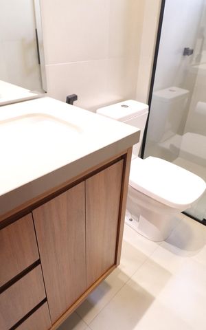 Apartamento para alugar com 90m², 3 quartos e 2 vagasBanheiro Social