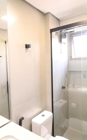 Apartamento para alugar com 90m², 3 quartos e 2 vagasBanheiro Social