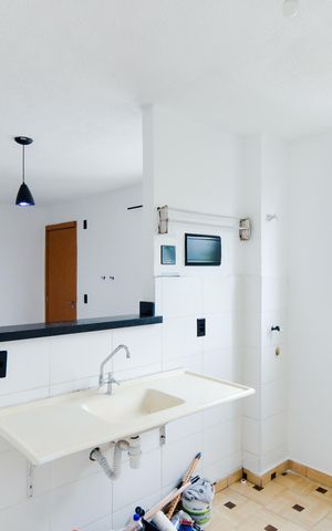 Apartamento para alugar com 42m², 2 quartos e 1 vagaCozinha e Área de Serviço