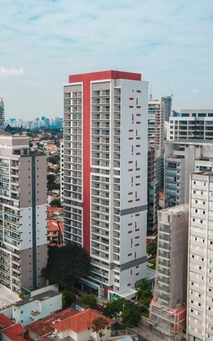 Studio para alugar com 28m², 1 quarto e sem vagaVista Área comum