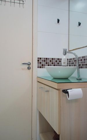 Apartamento para alugar com 54m², 2 quartos e 1 vagaBanheiro Corredor