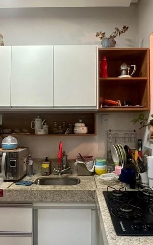 Apartamento à venda com 66m², 2 quartos e 1 vagaCozinha