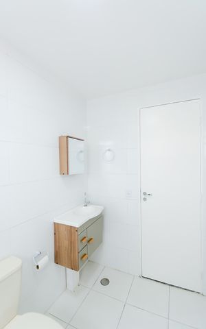 Apartamento à venda com 43m², 2 quartos e 1 vagaBanheiro