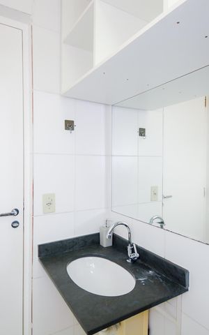 Apartamento à venda com 46m², 2 quartos e 1 vagaBanheiro