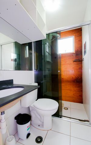 Apartamento à venda com 46m², 2 quartos e 1 vagaBanheiro