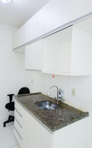 Apartamento à venda com 46m², 2 quartos e 1 vagaCozinha