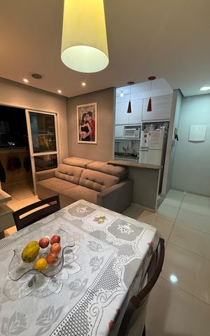 Apartamento à venda com 53m², 2 quartos e 1 vaga Apartamento à venda com 53m², 2 quartos e 1 vagaSala