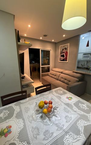 Apartamento à venda com 53m², 2 quartos e 1 vaga Apartamento à venda com 53m², 2 quartos e 1 vagaSala