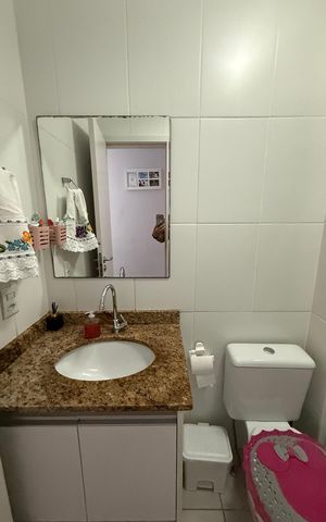 Apartamento à venda com 53m², 2 quartos e 1 vaga Apartamento à venda com 53m², 2 quartos e 1 vagaBanheiro 1