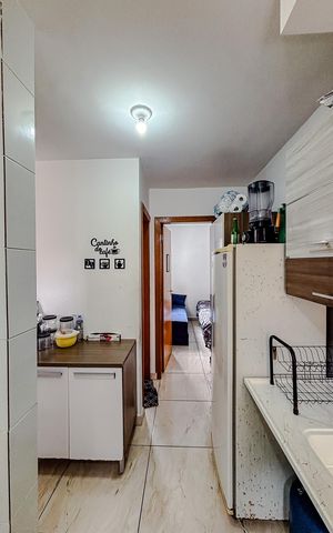 Apartamento para alugar com 42m², 2 quartos e sem vagaCozinha e Área de Serviço