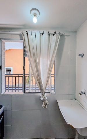 Apartamento para alugar com 42m², 2 quartos e sem vagaCozinha e Área de Serviço