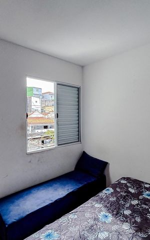 Apartamento para alugar com 42m², 2 quartos e sem vagaQuarto 2