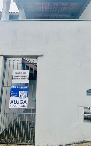 Casa para alugar com 40m², 1 quarto e sem vaga Casa para alugar com 40m², 1 quarto e sem vagaFachada