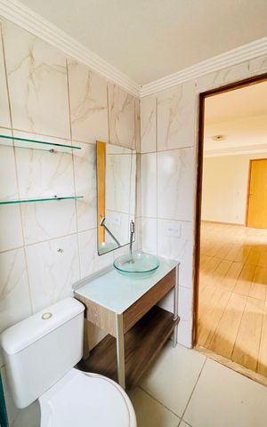 Apartamento para alugar com 47m², 2 quartos e 1 vaga Apartamento para alugar com 47m², 2 quartos e 1 vagaBanheiro