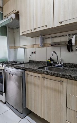 Apartamento para alugar com 60m², 2 quartos e 1 vaga