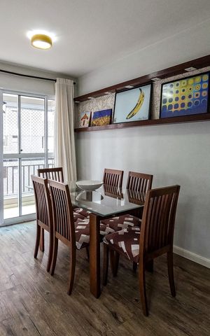 Apartamento para alugar com 60m², 2 quartos e 1 vaga
