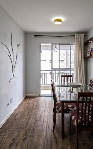 Apartamento para alugar com 60m², 2 quartos e 1 vaga
