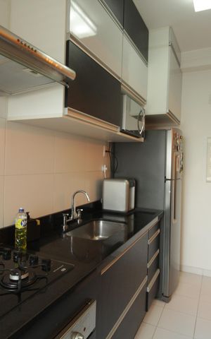 Apartamento para alugar com 63m², 2 quartos e 1 vagaCozinha e Área de Serviço