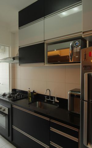 Apartamento para alugar com 63m², 2 quartos e 1 vagaCozinha e Área de Serviço