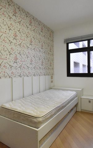 Apartamento à venda com 123m², 3 quartos e 3 vagasQuarto 3
