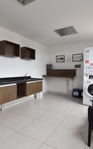Studio para alugar com 21m², 1 quarto e sem vagaÁrea comum - Lavanderia