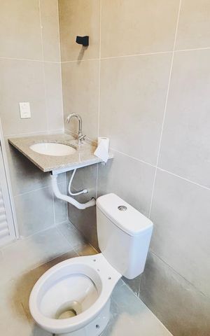 Apartamento para alugar com 21m², 1 quarto e sem vaga Apartamento para alugar com 21m², 1 quarto e sem vagaBanheiro